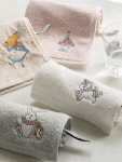 어린이집 고리수건 앨리스 자수 핸드타올 4P SET : 데코뷰