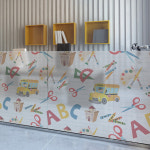 무점착유리시트지 dmcs041_m 학교가요 : 아름드리디자인1