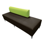 D12 병원쇼파 로비 소아과 대기실 보건실 낮은 등받이 소파 1000mm : DDS SOFA