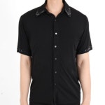 (남성댄스복 반팔셔츠 2500) 스포츠댄스복 상의 라틴 라인댄스복 사교댄스 공연복 밸리 줌바 : 태양이네