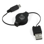 H9057 마이크로 B-USB 자동감김 케이블 커넥터 연결선 : acchouse