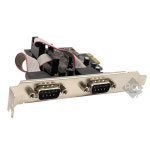 G7746-1 PCI Express시리얼카드 LP브라켓 RS232 포트 : acchouse
