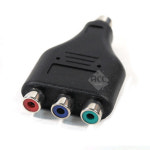 F6442 7핀(숫)-DVD3암 변환젠더 연결잭 출력 VGA카드 : acchouse