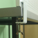 라비스 타공판 책상고정 브라켓 : ravis