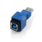 H8572 USB3.0젠더 A숫B암 단자잭 커넥터 변환 짹 연결 : acchouse