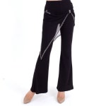 (여성댄스복 팬츠 7400) 스포츠댄스복 바지 하의 라틴 라인댄스복 사교댄스 공연복 밸리 줌바 : 태양이네