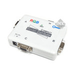 J1013 RGB3:1자동분배기 PC공유기 연결단자잭 아답터 : acchouse