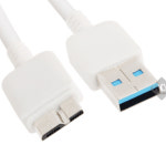H8576-4 USB3.0케이블 마이크로 외장하드 연결선 잭 : acchouse