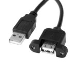 H8634-1 USB포트연장케이블 1m 연결선 잭 단자 커넥터 : acchouse