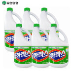 유한락스 레귤러 2리터X6개(한박스) : 해피홈마트
