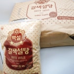 도매/업소용 cj제일제당 백설 갈색설탕 1박스 18kg(3kg X 6개입) 식자재전문유통 : 바다냄새
