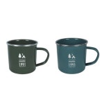 스노우라인 캠핑머그400ml : 록키캠핑