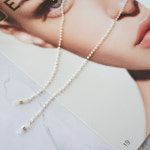 촘촘 오닉스 비즈 체인 안경 줄 선글라스 스트랩 걸이 : 굿아이즈