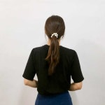 믈랑루즈스칼프헤어 | (무배) 믈랑루즈 데일리 진주 헤어 곱창 머리끈 [아모르윌트] : 아모르윌트