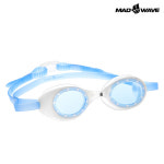 매드웨이브 아동용 수경 KIDS ULTRAVIOLET-AZURE MAD WAVE 패킹 노미러 : 수영코디몰