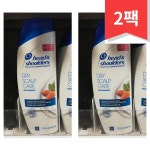 Head & Shoulders Dry scalp care shampoo 400ml 2개  해드앤솔더 드라이 스크럽 샴푸 : SS shop