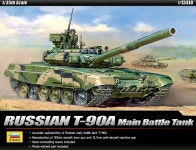 1/35 러시아 주력전차 T-90A 아카데미과학 13418 당일출고 : 하비탑
