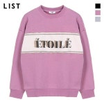 [현대백화점]리스트[LIST]( TSJTSI80030 ) 레터링 기모 티셔츠 : 더현대닷컴