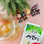 청송사과즙 120ml X50포 2박스 (100포) : 청송마루농원