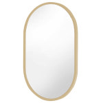 타원 컬러 거울 셀프인테리어 화장실 현관 화장대 : 디자인밀크