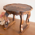 6호 7호 원목 개다리소반 백일상 돌 다과상 셀프 호족반 혼술상 혼밥상 전통 찻상 1인용 소반 : 엄마의방