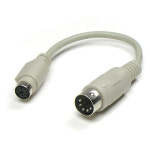 키보드 젠더 18cm DIN 5M MD6F PS2 6핀용 키보드를 AT용 5핀 PC에 연결 : acchouse