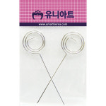 1500 메모꽂이철 원형 유니아트 : 스쿨문구