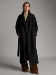 Massimo Dutti 마시모두띠 블랙 울 벨트 코트 6450/783 : 쇼잼