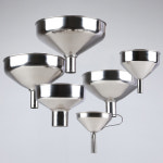 깔대기 스텐 깔때기 대형 오일 소소(12.5) 1.5cm : 쿡샵