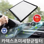 초간편 교체 에어닥터 초미세 항균필터 자동차 에어컨 히터필터 : 범퍼카