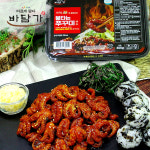 바담가 불타는 쭈꾸미볶음 매운 양념 쭈꾸미 맛집 캠핑 밀키트 400g, 1개 : 바담가