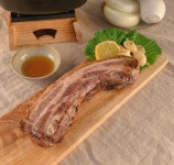 짚불구이 모듬세트 캠핑용고기 홈파티 훈제 초벌 통삼겹 목살 항정 막창 불맛 초벌 직화구이 : 짚불연구소