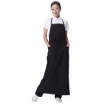 요들/실크랩 앞치마/3155/미용/미용실/가운/유니폼/블랙/폴리에스테르 100% : DC헤어마트