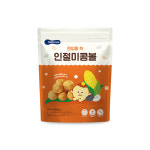 베베쿡 한입에 쏙 콘볼 콩볼(인절미콩볼, 더블치즈볼, 바나나팥볼) 아기과자 : 진이베베