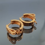 로즈골드 링귀걸이(14k 3.9g 데일리착용 H1096) : gemflower