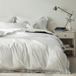 국산 멜로우비  호텔 침구 이불 커버 세트 60수 무지 베딩커버 화이트 S : 멜로우비홈