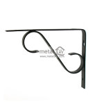 한줄S선반 8인치 200mm 소 흑색 CB : 철물케이