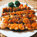 순살 닭꼬치 닭정육 2kg 조각육 닭가슴살 닭다리 날개 : 고래푸드