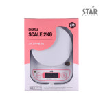 [무료배송] 스타 전자저울2kg (핑크) : 벤타코리아리빙