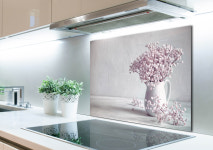 코나 주방아트보드 안개꽃 꽃병 : 코나주방아트보드