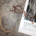 가벼운 동그란 패션 돋보기 알작은 안경테 : 더뷰안경