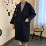 여성 2컬러 울 더블 롱 코트 H1197 : 티에스컴퍼니