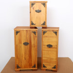 100SU 삼나무 옻칠 원목 나무 쌀통 5kg 10kg 20kg : 백수퍼니쳐