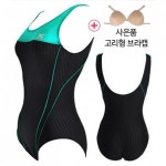 엑스블루 XWU-6002(BKGN) 아쿠아복 엄마 수영복 빅사이즈 : 수영코디몰