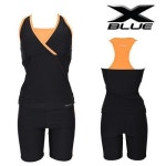 엑스블루 CWU-5006나시(BLK) 아쿠아복 엄마 수영복 빅사이즈 : 수영코디몰
