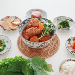 예쁜 아리타 꽃 자수 면기 라면기 아리따 3종 택1 : 레벤쿠첸