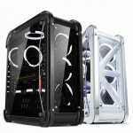 앱코 NCORE 아레스 풀 아크릴 HALO 블랙 PC케이스 : 브레인컴