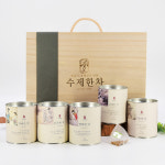 10세트/자연애 진명차 수제한차 5종세트+쇼핑백/단체선물 기업선물 : 자연애샵
