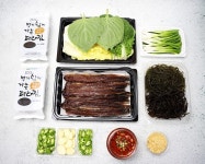 포항 구룡포 죽도시장과메기 택배 물미역 김 수제 초장 해초 야채세트 : 봄날의자연밥상