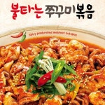 전라도 양념쭈꾸미 불타는 쭈꾸미볶음 250g : 바오나무